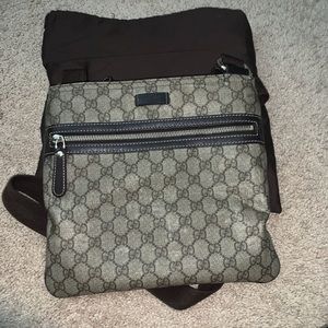 Gucci GG Pattern Crossbody Bag/ comes w dust bag